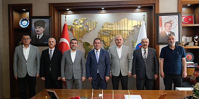 AK Parti Milletvekili Çalkın'dan Belediye Başkanı Senger’e Ziyaret