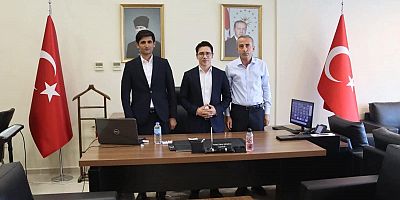 Aktaş Gümrük Müdür Yardımcılarından Kaymakam Sakızcı’ya Ziyaret