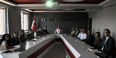 Akyaka’da Kurum Amirleri Toplantısı Gerçekleştirildi