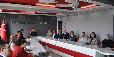 Akyaka’da Kurum Amirleri Toplantısı Gerçekleştirildi