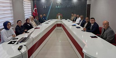 Akyaka'da Kurum Amirleri Toplantısı Gerçekleştirildi