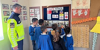 Akyaka’da Miniklere Trafik Bilinci Aşılandı