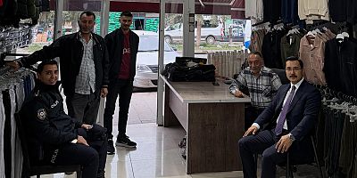 Akyaka Kaymakamı İsmail Demirtaş’tan Esnafa Ziyaret