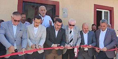 Akyaka Küçük Durduran Köyü Taziye Evi Dualarla Açıldı