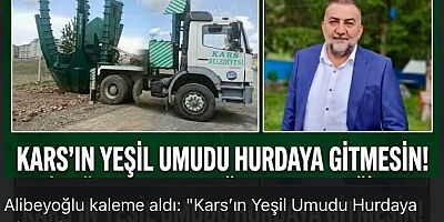 Alibeyoğlu kaleme aldı: 