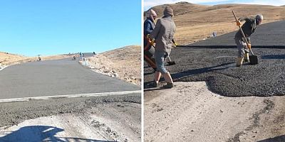 Altınbulak Köyü’nde 5,1 Kilometrelik Beton Yol Tamamlandı