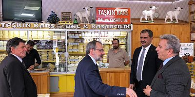 ANAHTAR PARTİ’DEN KARS’TA ESNAF ZİYARETİ
