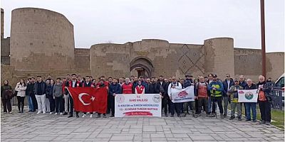 Ani’de Turizm Haftası yürüyüşle taçlandı