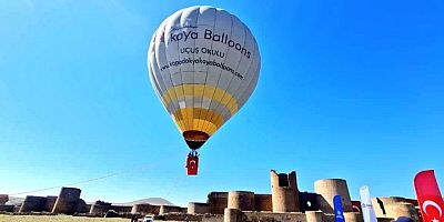Ani'nin Fethi'nin 960. Yılı nedeniyle Sıcak Balon uçuruldu
