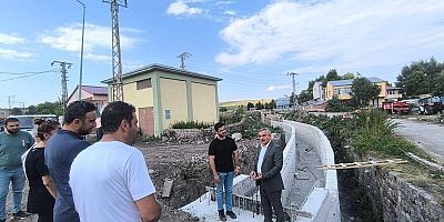 Ardahan’daki Derelerde Devam Eden Çalışmalar Yerinde İncelendi