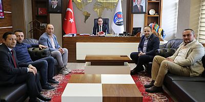 Ardahan Milletvekili Kaan Koç'tan, Kars Belediye Başkanı Senger'e ziyaret
