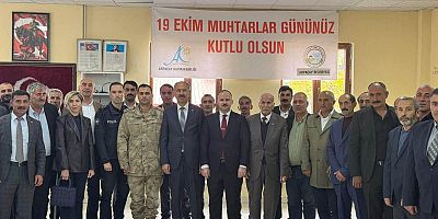 Arpaçay’da 19 Ekim Muhtarlar Günü Buluşması