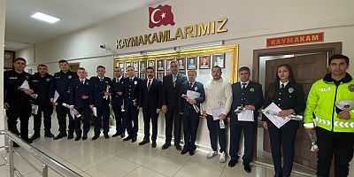 Arpaçay’da Polis Haftası’na Anlamlı Ziyaret ve Taltif Töreni