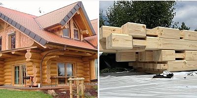 Arpaçay Kütükev Projesinde kullanılacak ahşap imalatlar bölgeye ulaştı