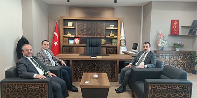 Arpaçay ve Susuz Kaymakamlarından Kars Müftüsü Yavuz Yıldız'a ziyaret