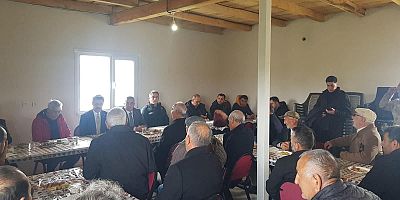 Aşağı Çıyrıklı Köyü’nde Kamulaştırma toplantısı gerçekleştirildi