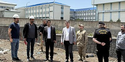 Aslantatar, Sarıkamış’taki KYK Yurdu İnşaatını Yerinde İnceledi