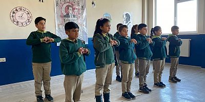 Atatürk İlkokulu ve Anaokulu’ndan 10 Kasım Anma Programı