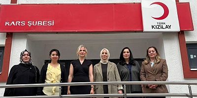 Aydan Çalkın’dan Türk Kızılay Kars İl Başkanlığı’na Anlamlı Ziyaret