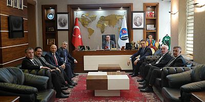 Azerbaycan Derneklerinden Başkan Senger'e ziyaret