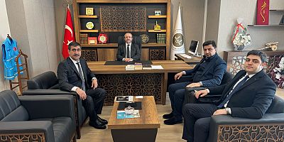 Azerbaycan Diaspora Bakanlığı Heyetinden Müftülüğe Ziyaret