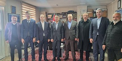 Azerbaycan Din İşleri Heyeti Kars’ta Temaslarda Bulundu