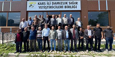 Bakan Ahmet Arslan'dan Damızlık Sığır Yetiştiricileri Birliği'ne Ziyaret