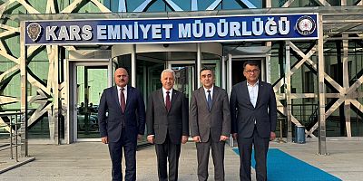 Bakan Arslan’dan Kars Emniyet Müdürü Tombul’a Ziyaret