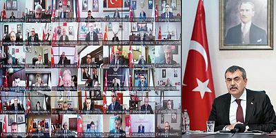Bakanı Tekin, 81 ilin millî eğitim müdürüyle toplandı