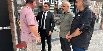 Başkan Adıgüzel’den Kars’ta Esnaf Ziyareti