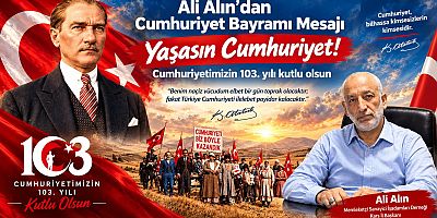 Başkan Ali Alın: “Cumhuriyet, milletimizin ortak gururudur”