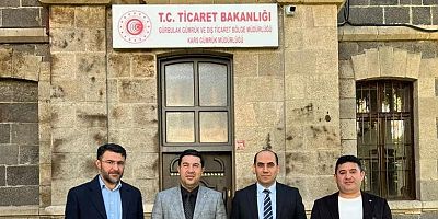 Başkan Bozan'dan Gümrük Müdürü Abdullah Alkan'a ziyaret