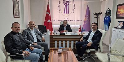 Başkan Çamlıyurt’tan KESOB Başkanı Bakırhan’a Ziyaret