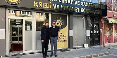 Başkan Dr.Erdoğan Yıldırım’dan Başkan Şentürk Özyılmaz’a ziyaret