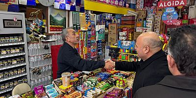 Başkan Muammer Sancar, Ramazan’da Esnafla Buluştu