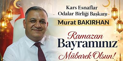 Başkan Murat Bakırhan'ın Ramazan Bayramı mesajı