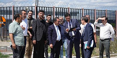 Başkan Senger, Şehirlerarası Otobüs Terminalinde incelemeler yaptı