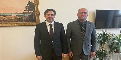 Başkan Özcan Müçük, Bakan Yardımcısı Ahmet Bağcı ile görüştü