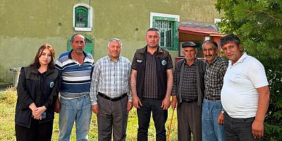 Başkan Özcan Müçük, Köy köy, tarla tarla üreticinin yanında!