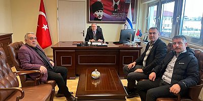 Başkan Özyılmaz'dan SGK İl Müdürü Serçe'ye Ziyaret