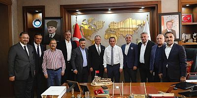 Başkan Senger, Gazi Kars Vakfı Heyetini Ağırladı