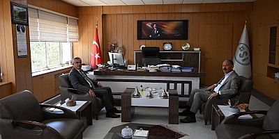 Başkan Zeki Elma’dan Bölge Müdürü Serdar Kotan’a Ziyaret