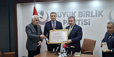 Başkent Ankara Meclisi’nden BBP Genel Başkanı Mustafa Destici’ye Ziyaret