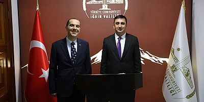 Başkonsolos Zeynalov’dan Iğdır Valisi Taşolar’a Ziyaret
