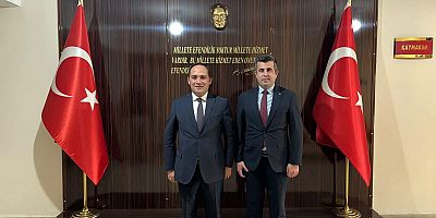 Başsavcı Çepni'den Susuz Kaymakamı Öztürk'e Ziyaret