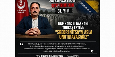 BBP Kars İl Başkanı Ertem: 