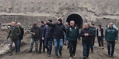 Bölge Müdürü Kotan, Baraj İnşaatlarında İncelemelerde Bulundu