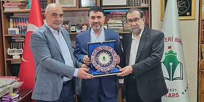 Caferi Alimleri’nden Kars Ehlibeyt Alimleri Birliği’ne Ziyaret