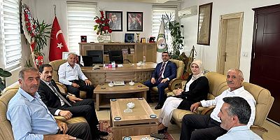 Çalkın’dan Gevaş Belediye Başkanı Ruknettin Hakan’a Ziyaret