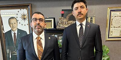 Çalkın, Digor Kaymakamı Kahraman’ı TBMM’de Ağırladı